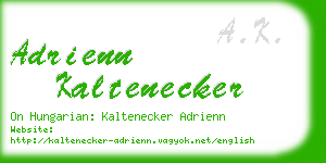 adrienn kaltenecker business card